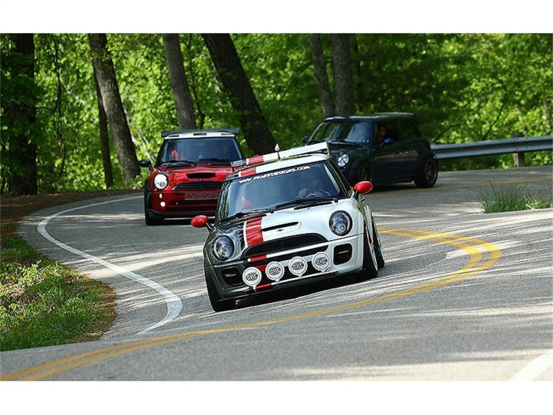 Spyder Mini Cooper 02-06 Projector Headlights DRL Black High H1 Low H1 PRO-YD-MC02-DRL-BK SPYDER