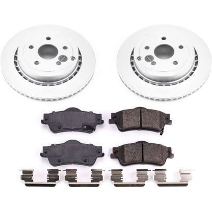 Power Stop 11-17 Chevrolet Caprice Rear Z17 Evolution Geomet Coated Brake Kit PowerStop