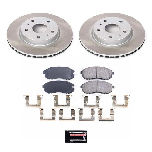 Power Stop 07-13 Suzuki SX4 Front & Rear Z17 Evolution Geomet Coated Brake Kit