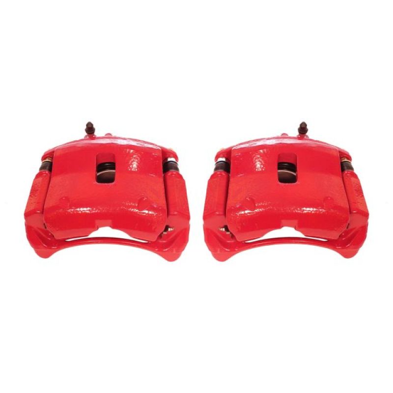 Power Stop 01-02 Acura MDX Front Red Calipers w/Brackets - Pair PowerStop