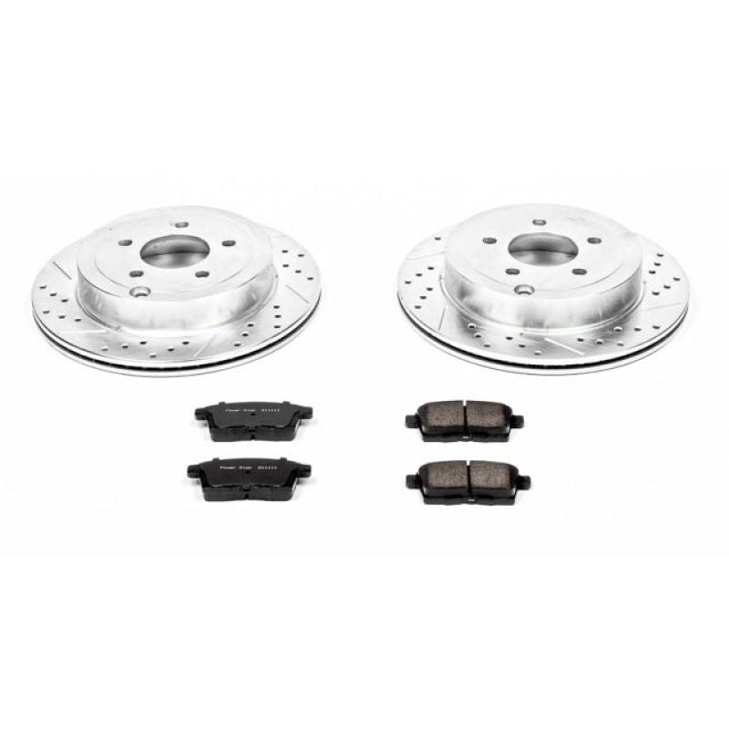 Power Stop 07-10 Ford Edge Rear Z23 Evolution Sport Brake Kit PowerStop