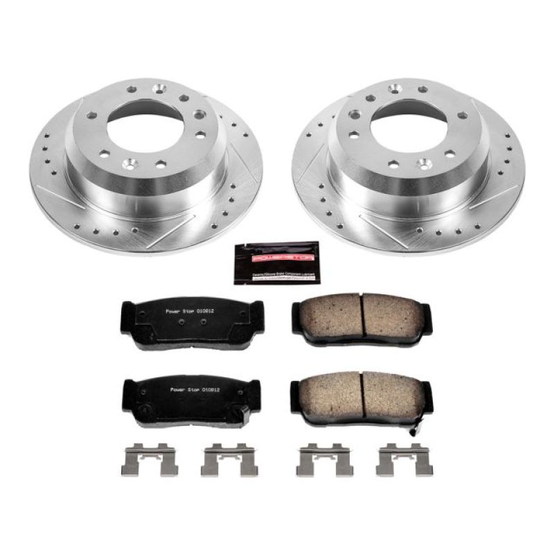 Power Stop 2007 Hyundai Entourage Rear Z23 Evolution Sport Brake Kit PowerStop