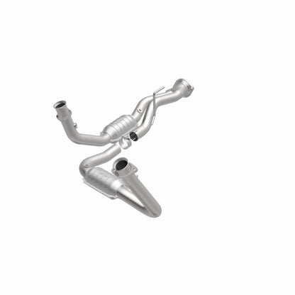 MagnaFlow Conv DF 05-06 Jeep Grand Cherokee 3.7L Y-Pipe Assembly Magnaflow