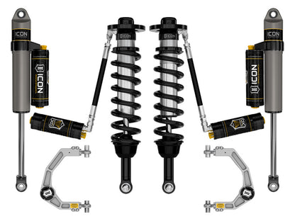 ICON 21-24 Ford F150 4WD 2.75-3.5in Stage 4 Suspension System - Billet CDCV