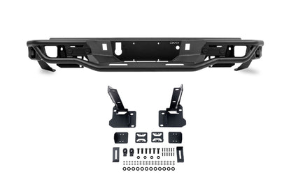 DV8 Offroad 23-26 Chevrolet Colorado/GMC Canyon Tube Rear Bumper - Micro Texture Black Powder Coat
