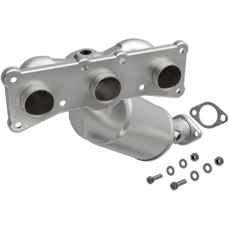 MagnaFlow California Converter Direct Fit 07-13 BMW 328i L6 3.0LGAS 3.75in Inlet 4in Outlet 2in Dia Magnaflow
