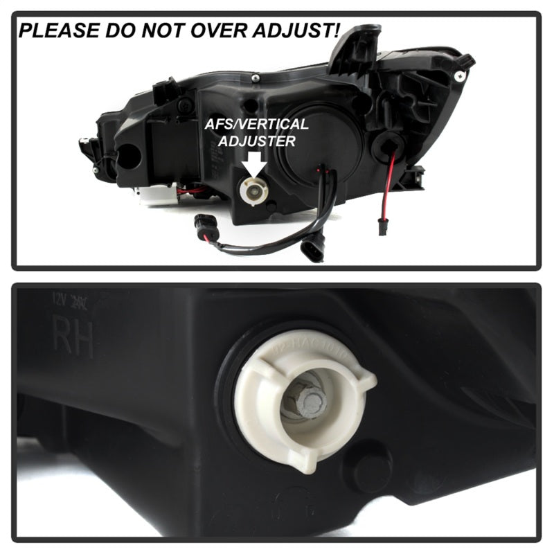 Spyder 15-17 Toyota Camry Projector Headlights - Black (PRO-YD-TCAM15-LB-BK) SPYDER