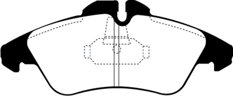 EBC GreenStuff Front Brake Pads - DP61071 EBC