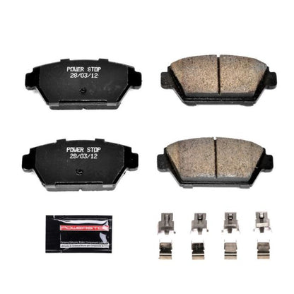 Power Stop 90-94 Eagle Talon Rear Z23 Evolution Sport Brake Pads w/Hardware PowerStop