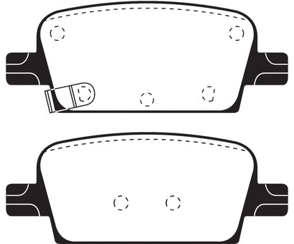 EBC Ultimax2 Rear Brake Pads - UD1921 EBC