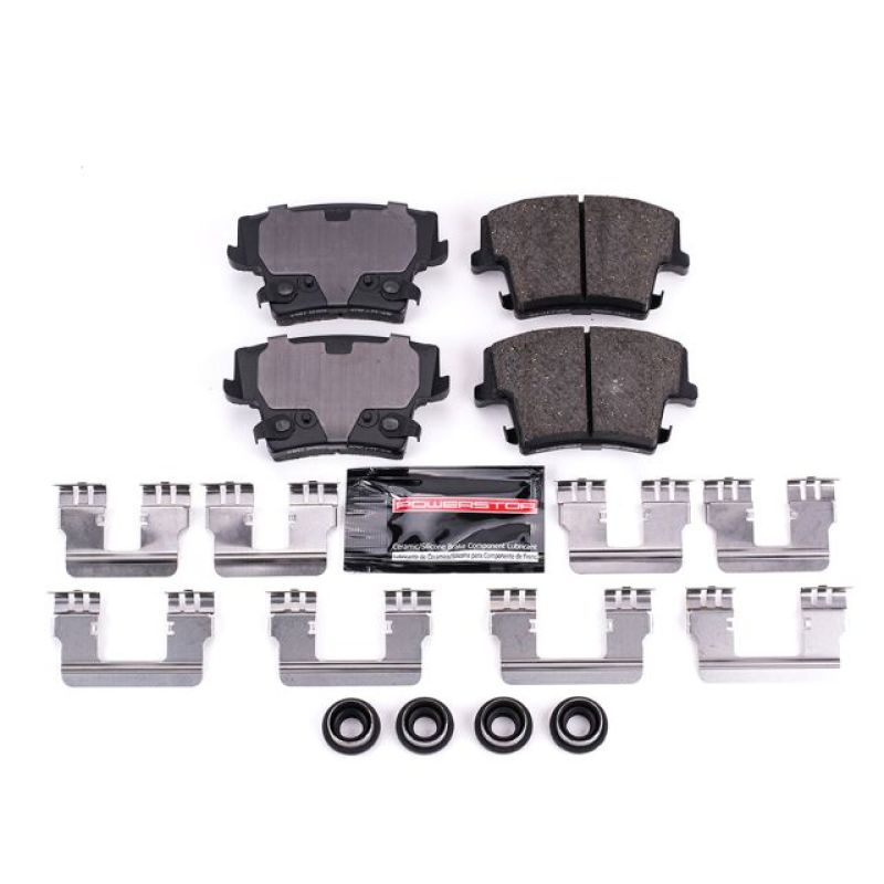 Power Stop 05-19 Chrysler 300 Rear Z23 Evolution Sport Brake Pads w/Hardware PowerStop