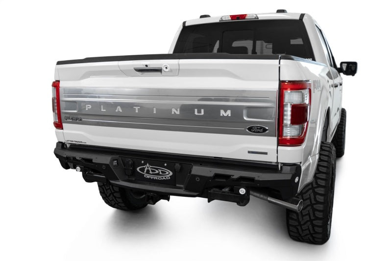 Addictive Desert Designs 21-23 Ford F-150 (excl. Raptor) Black Label Rear Bumper Addictive Desert Designs