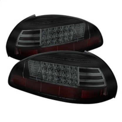 Spyder Pontiac Grand Prix 97-03 LED Tail Lights Black Smoke ALT-YD-PGP97-LED-BSM SPYDER