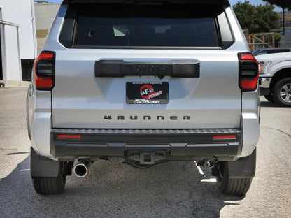 aFe Takeda 2-1/2 IN 304 Stainless Steel Cat-Back Exhaust System w/ Polished Tip - 49-36631-P