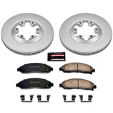 Power Stop 04-08 Chevrolet Colorado Front Z17 Evolution Geomet Coated Brake Kit