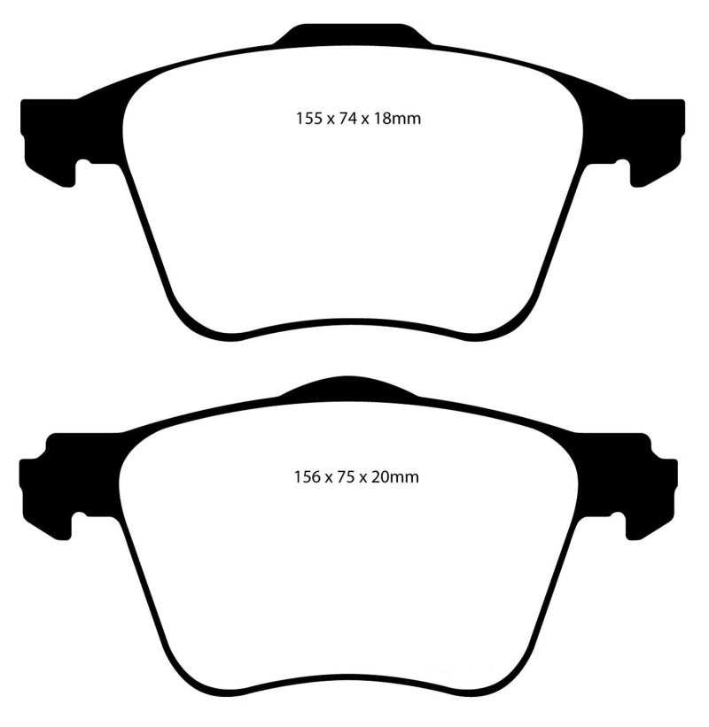 EBC Ultimax2 Front Brake Pads - UD1305 EBC