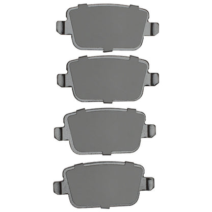 R1 07-12 Volvo S80 Rear Euro Ceramic Brake Pads
