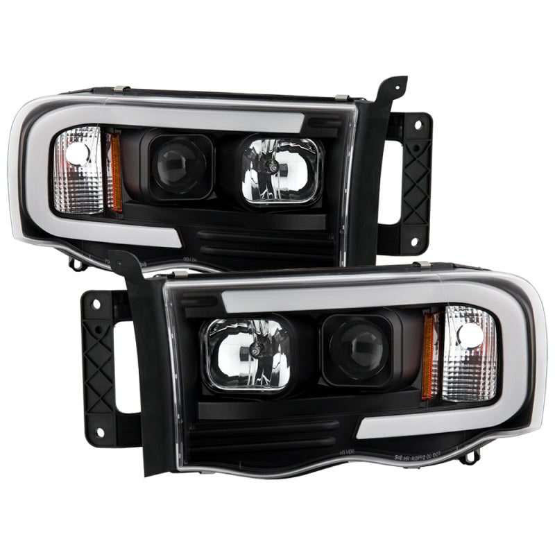 Spyder Dodge Ram 1500 02-05/Ram 2500/3500 03-05 High-Power LED Headlights - Black PRO-YD-DR02V2PL-BK SPYDER