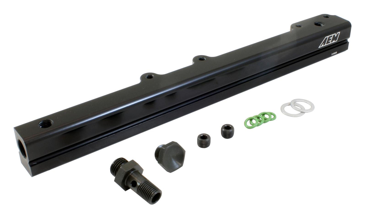 AEM High Volume Fuel Rail 25-109BK for Honda D-Series engines