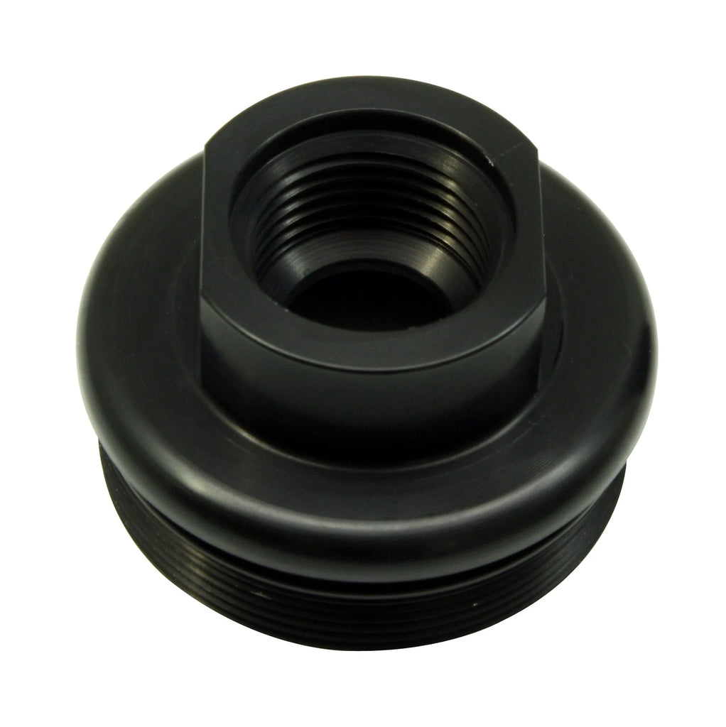 Fuel filter with -10AN fittings for high-performance vehicles