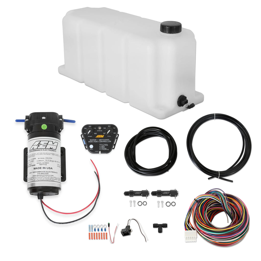 AEM V3 Water/Methanol Injection Kit 30-3351 with 5-gallon tank and multi-input controller