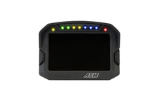 Load image into Gallery viewer, AEM CD-5L Carbon Logging Display with a 5-inch full-color screen and rugged carbon fiber composite housing (Part #30-5601).