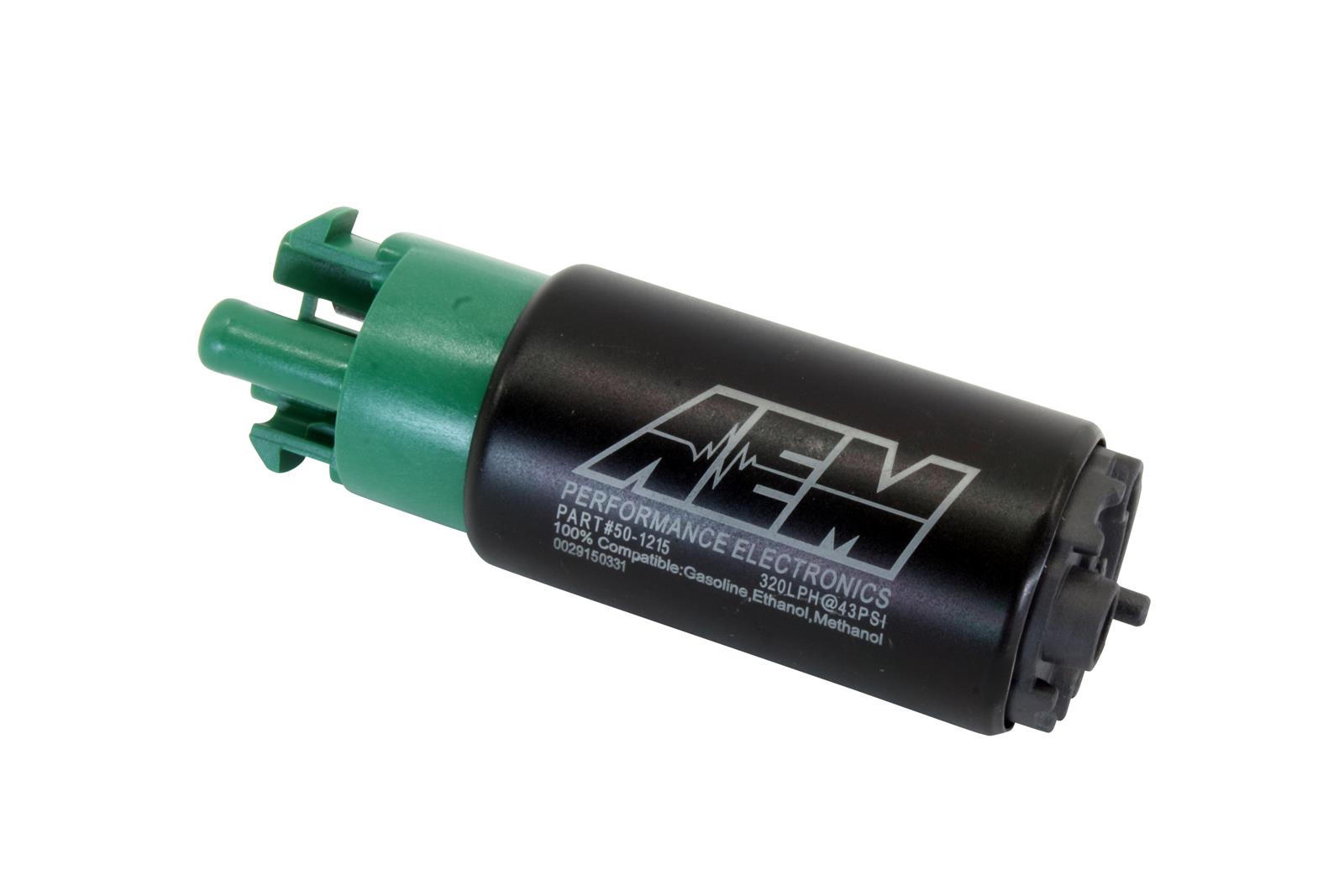 AEM 340LPH E85-Compatible In-Tank Fuel Pump with Offset Inlet and Installation Kit