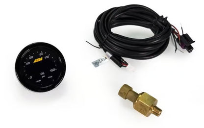 AEM X-Series digital fluid pressure gauge kit
