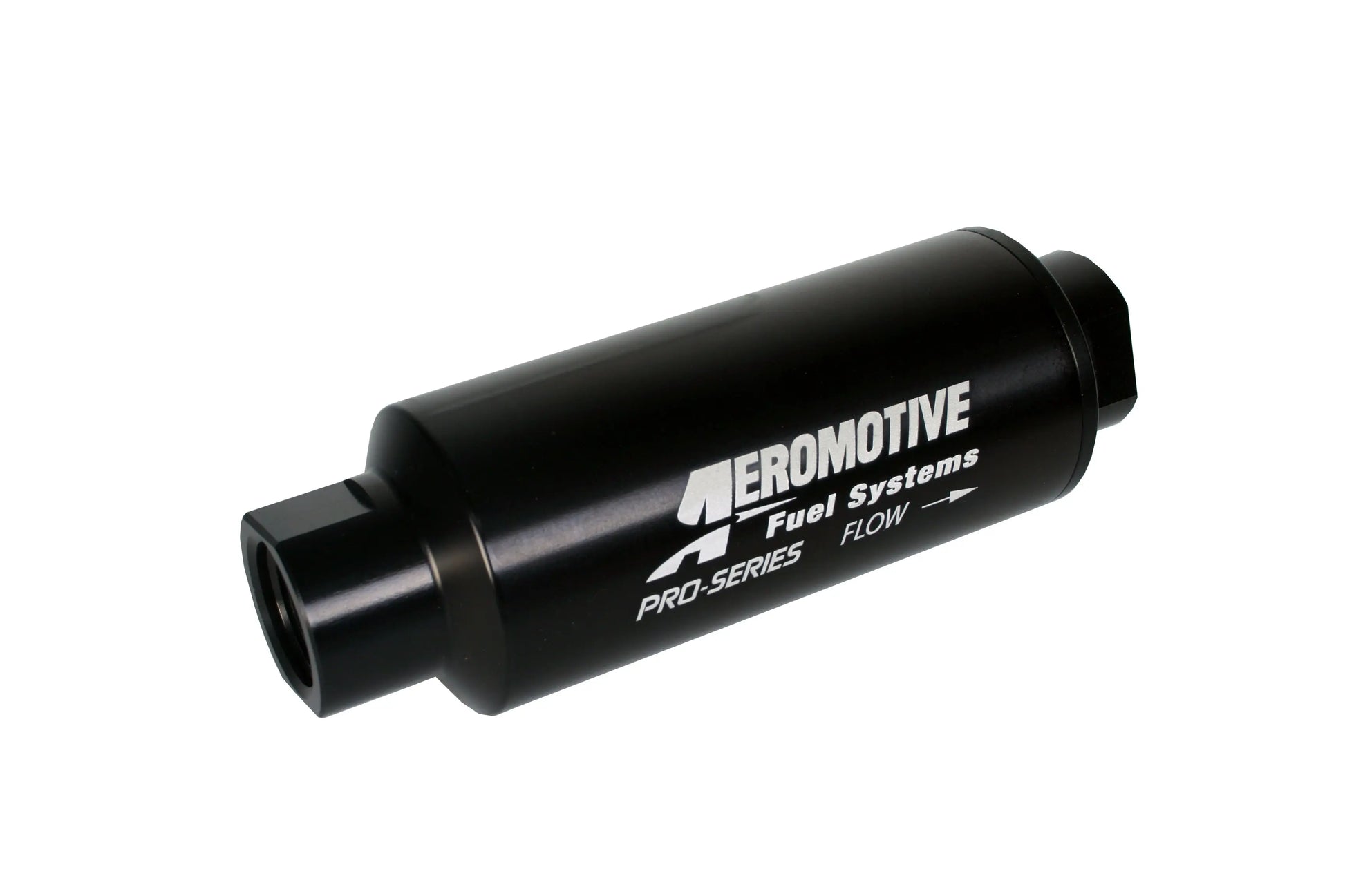 Aeromotive 12339 Pro-Series 10 micron inline fuel filter AN-12 ORB ports
