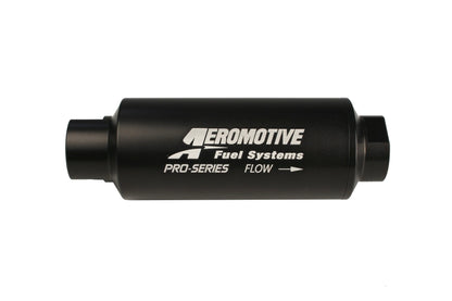 Aeromotive 12339 Pro-Series 10 micron inline fuel filter AN-12 ORB ports