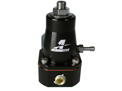 Aeromotive 13136 billet EFI fuel pressure regulator black anodized ORB-06