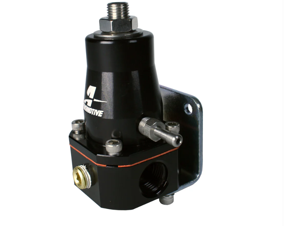 Aeromotive 13136 billet EFI fuel pressure regulator black anodized ORB-06