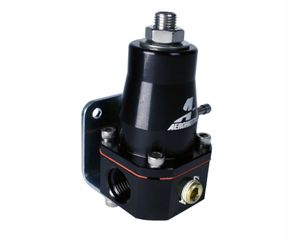 Aeromotive 13136 billet EFI fuel pressure regulator black anodized ORB-06