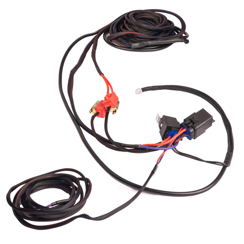 Aeromotive dual fuel pump wiring kit with relays and circuit breakers 16312
