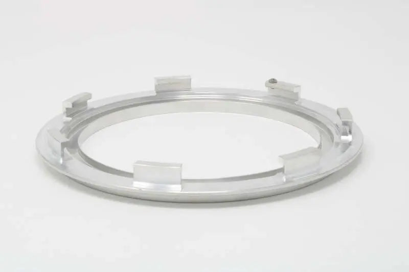 Aeromotive aluminum fuel pump module mounting ring for 6 inch USCAR fuel pump hats 68702