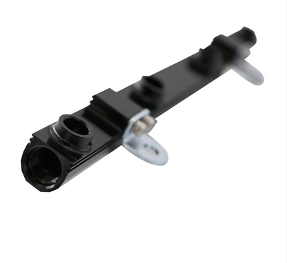 Aeromotive black billet fuel rails for Ford 5.0L Coyote Mustang and F150 14176