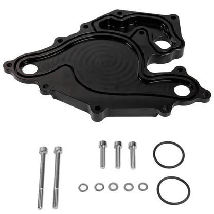 Aeromotive billet water pump backing plate for Mopar Gen III HEMI 5.7L and 6.1L engines 24701