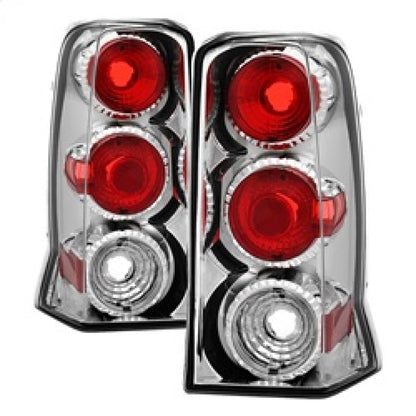 Spyder Cadillac Escalade SUV (Not EXT)02-06 Euro Style Tail Lights Chrome ALT-YD-CE02-C SPYDER