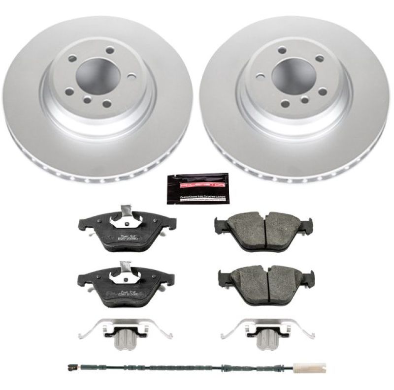 Power Stop 11-13 BMW 335i xDrive Front Z23 Evolution Sport Coated Brake Kit PowerStop