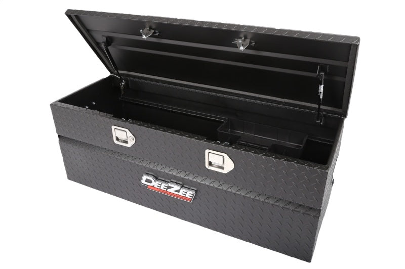 Deezee Universal Tool Box - Red Chest Black BT 46In (Txt Blk)