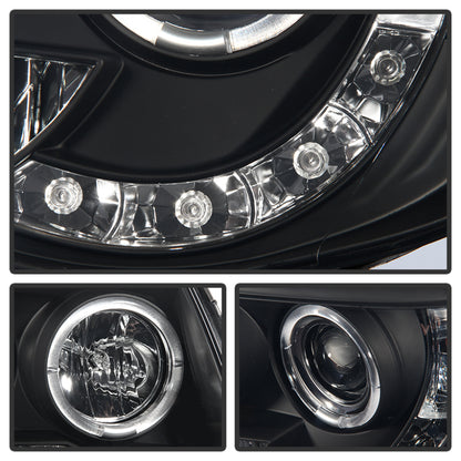 Spyder Toyota Tacoma 05-11 Projector Headlights LED Halo LED Blk Smke PRO-YD-TT05-HL-BSM SPYDER