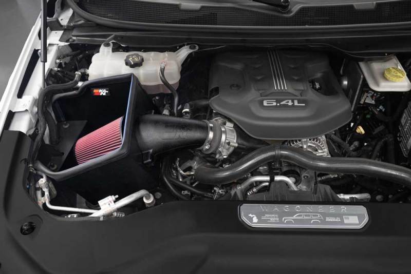 K&N 2022 Jeep Grand Wagoneer V8-6.4L Performance Air Intake System K&N Engineering