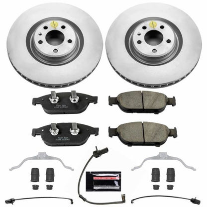 Power Stop 12-16 Audi A6 Quattro Front Z23 Evolution Sport Coated Brake Kit PowerStop