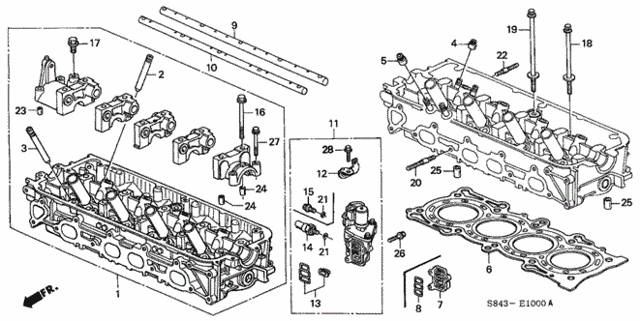 Genuine OEM Honda (14X20) DOWEL Pin (94301-14200) X2