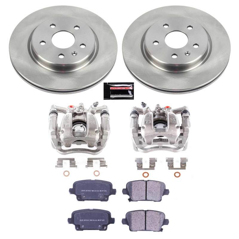 Power Stop 19-20 Cadillac XT4 Rear Autospecialty Kit w/Calipers PowerStop