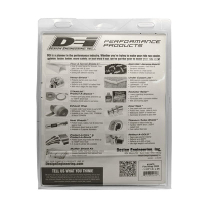 DEI Fire Wrap 3000 1-1/2in I.D. x 2ft DEI