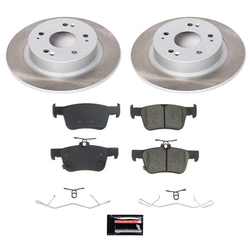 Power Stop 18-22 Honda Accord Front and Rear Semi-Coated Rotor Kit