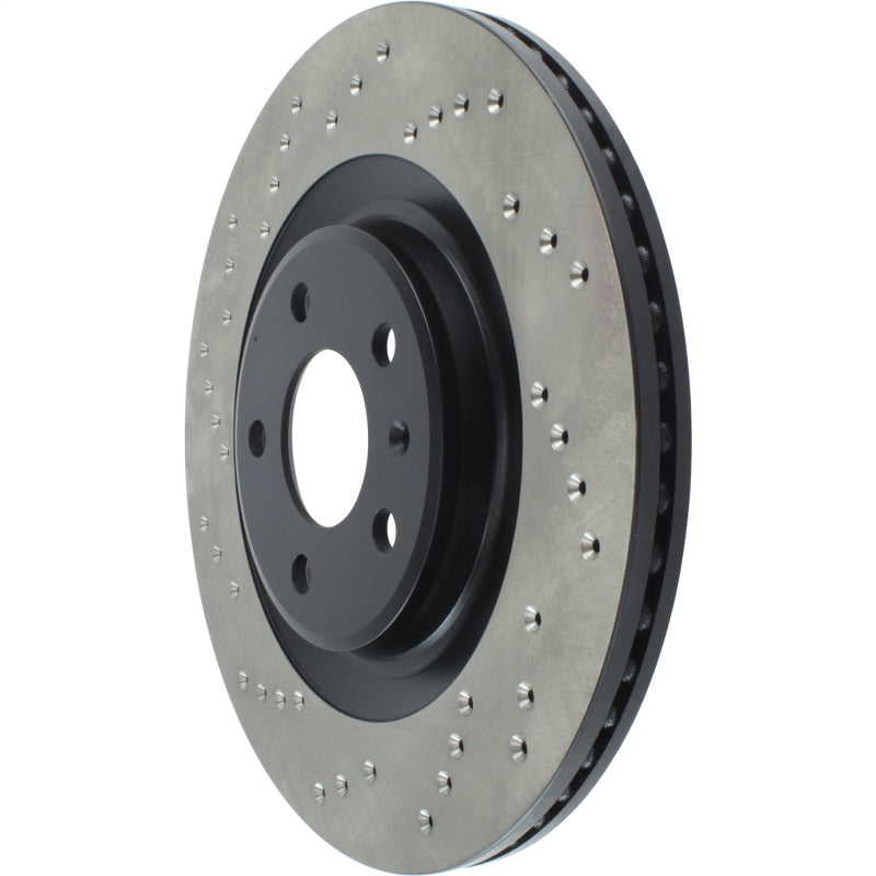 StopTech 12 Audi A6 Quattro/11-12 A7 Quattro/13 Q5/7-11/13 S4/12 S5 Rear Right Drilled Cryo Rotor Stoptech