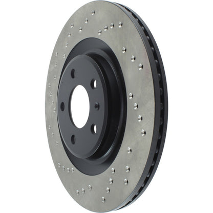 StopTech 12 Audi A6 Quattro/11-12 A7 Quattro/13 Q5/7-11/13 S4/12 S5 Rear Right Drilled Cryo Rotor Stoptech