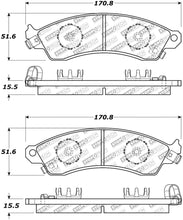 Load image into Gallery viewer, StopTech Street Disc Rear Brake Pads - 305.04120